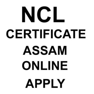 NCL (Non creamy layer  ) certificate Assam