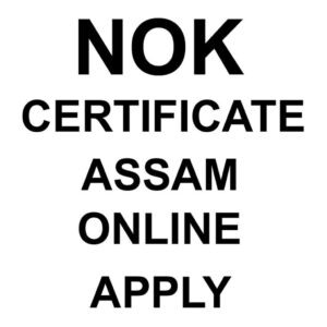 Nok ( next of kin ) certificate