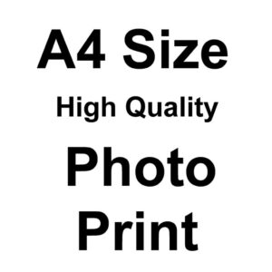 A4 size Photo print