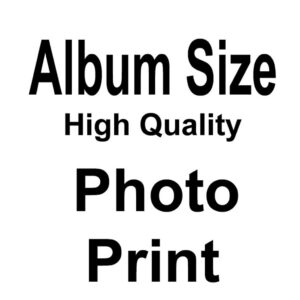 Album size photo print