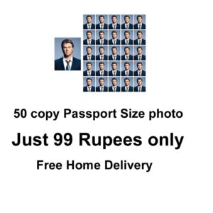 50 copy passport Size photos in just  RS 99 only