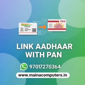 Aadhaar Card Link with PAN card