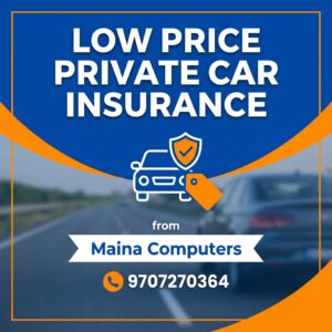 Private Car Third Party Low Price Insurance – Maina Computers